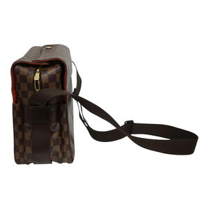 Louis Vuitton Bag Damier Brown Naviglio Shoulder